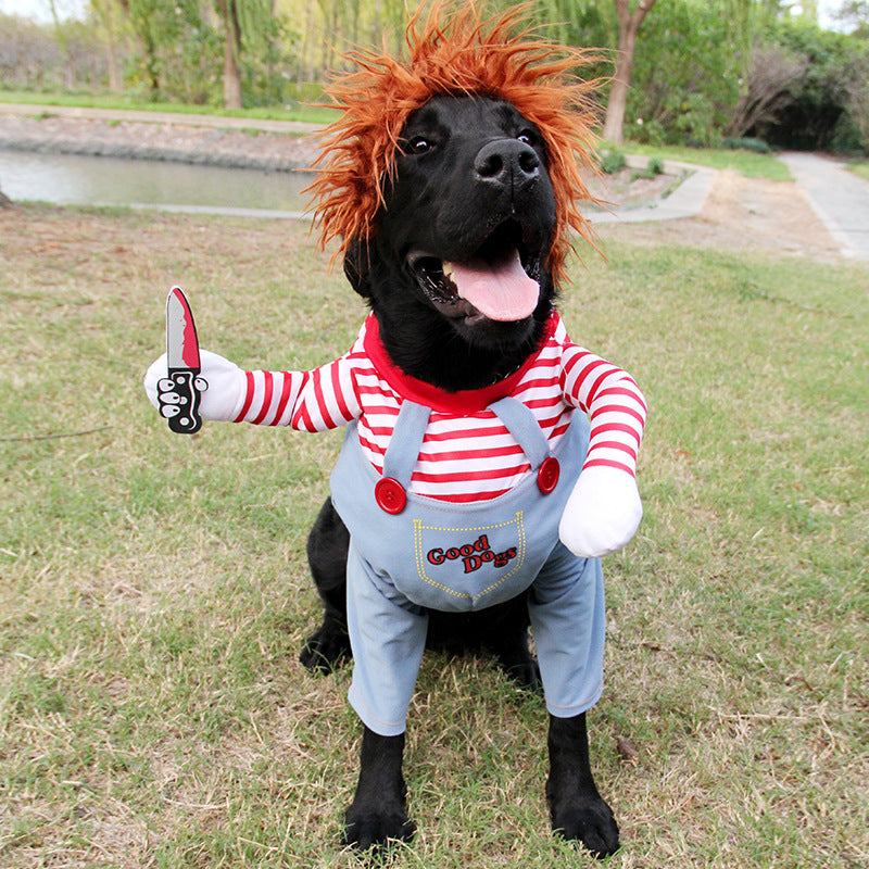 Halloween Pet Adjustable Scary Costume