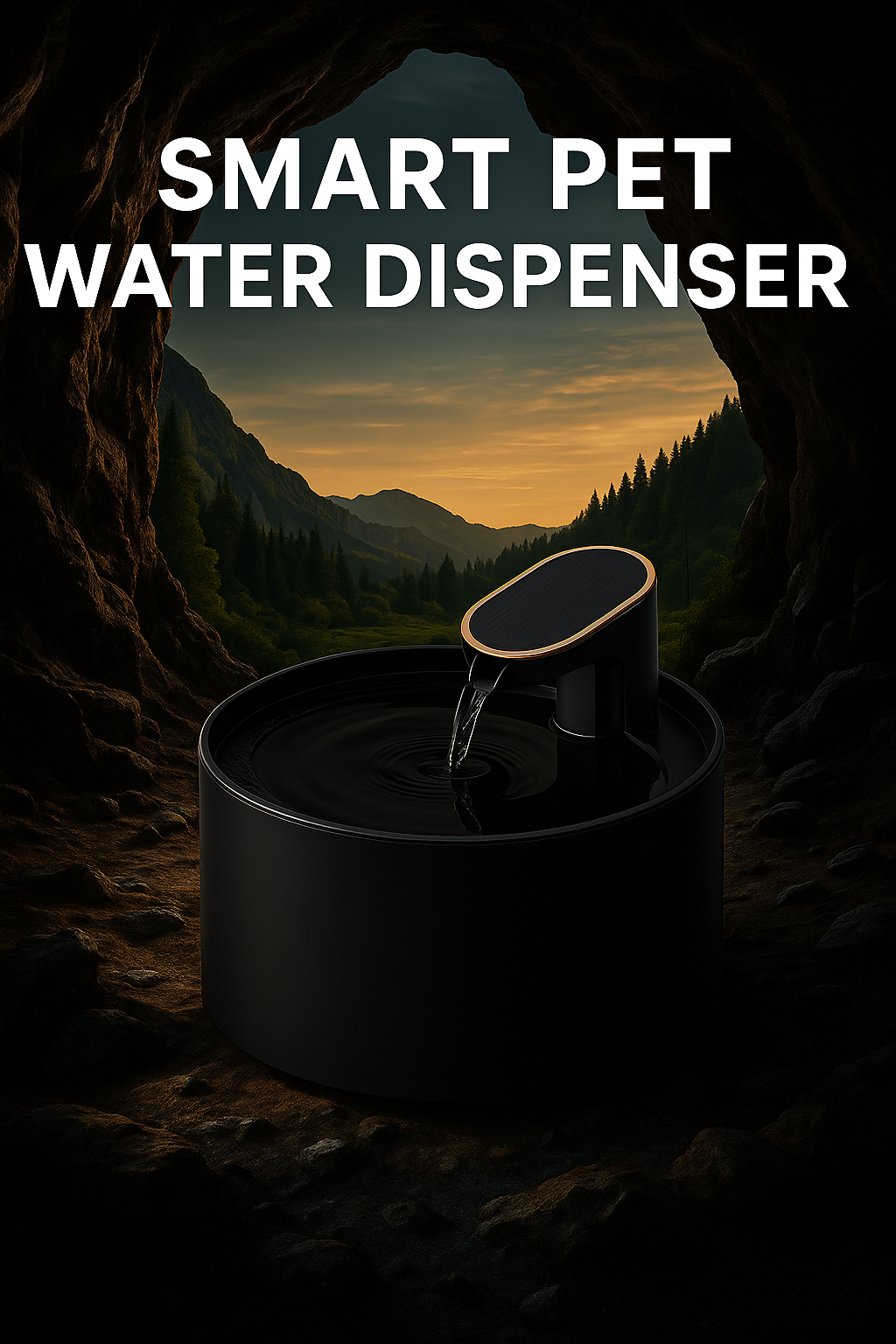 Automatic Pet Water Fountain using USB Charging