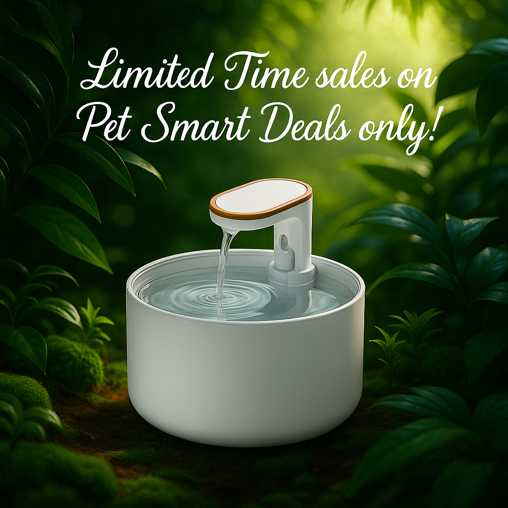 Automatic Pet Water Fountain using USB Charging