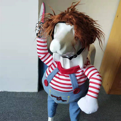 Halloween Pet Adjustable Scary Costume